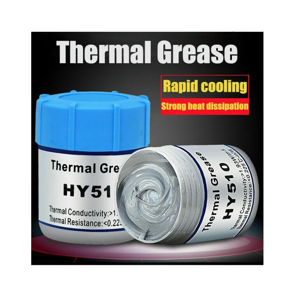 HY510 10g Grey Thermal Conductive Grease Paste – High-Performance Thermal Compound for CPU, GPU, and Chipset Cooling - Image 6