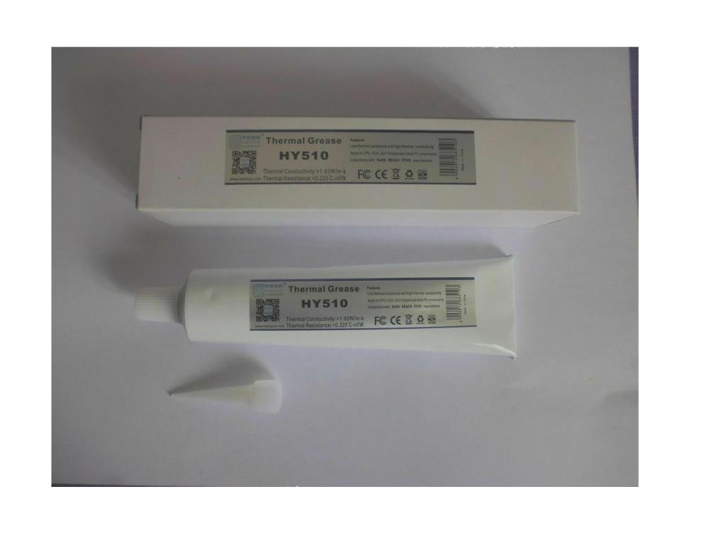 HY510 Grey 100g Thermal Grease Paste in Aluminum Tube – High-Performance Cooling Compound for LED, CPU, GPU, Xbox, PS3/PS4 - Image 2