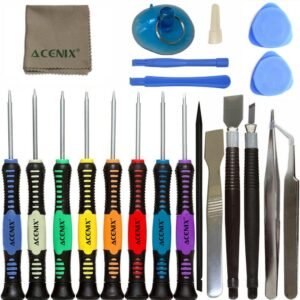 20-in-1 Cell Phone Repair Tool Screwdriver Kit for iPhone, iPad, HTC, Blackberry