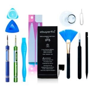 iPhone 5 Battery Replacement Kit 1440mAh with Full DIY Repair Tool Set
