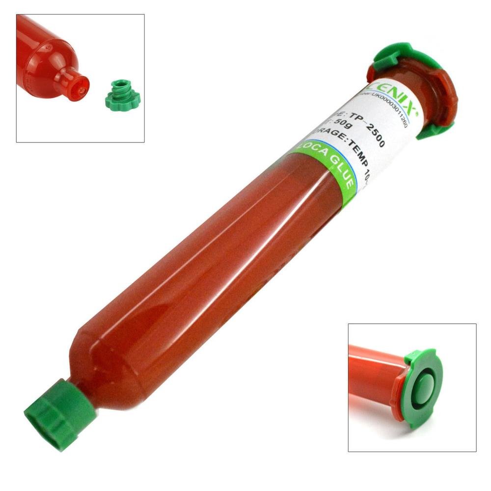 50G TP2500 LOCA UV Glue – Liquid Optical Clear Adhesive for LCD Touch Screen Repair - Image 2