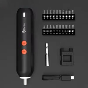 24-in-1 Electric Precision Screwdriver Set – USB Rechargeable with CRV Steel Bits