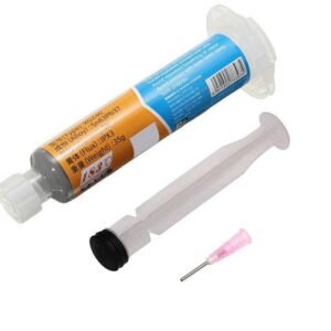 MECHANIC XG-Z40 Liquid Soldering Paste – 10cc SMD BGA SMT with Stencil & Plunger