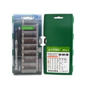 60-in-1 Precision Screwdriver Set – Complete Repair Tool Kit for Smartphones, Tablets & Electronics