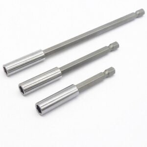 3 Pcs Magnetic Bit Holder Set 3", 4", 6" Quick Release Hex Shank Extensions