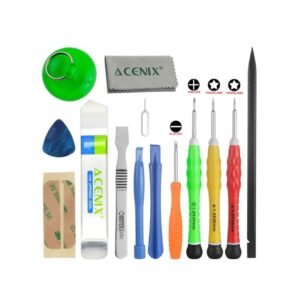 ACENIX® Premium Complete Repair Tool Kit for Apple iPhone 4/5/6/7, Samsung & More