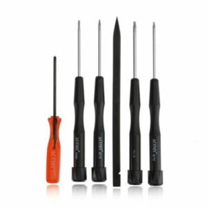 MacBook Pro Repair Tool Kit – T5 T6 T8 Torx & Philips Screwdrivers with Nylon Spudger