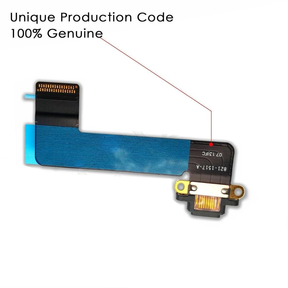 Charging Port Connector Flex Cable for iPad Mini 1 2 3 A1432 A1489 A1599 – Black - Image 4