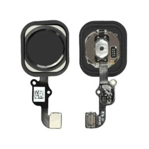 For iPhone 6 Plus Home Button Flex Main Menu Replacement with Gasket – Black