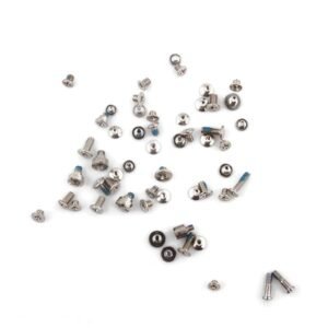 Full Screw Set For Apple iPhone 5S + White / Silver Bottom Pentalobe Screws