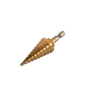 High Speed 4-22MM HSS 4241 Hex Shank Titanium Step Cone Drill Bit Hole Cutter